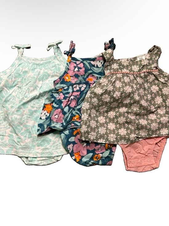 Carter's Other - Baby Girl Summer Bodysuit Dresses Floral Tank Tops Size 3-6 Months